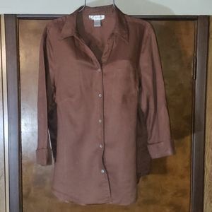 Dressbarn Women Linen Blouse Sz. 18/20